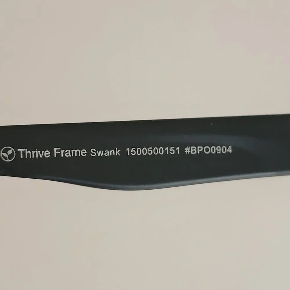 Tifosi Thrive Swank sunglasses Satin Black Smoke Polarized lenses 1500500151